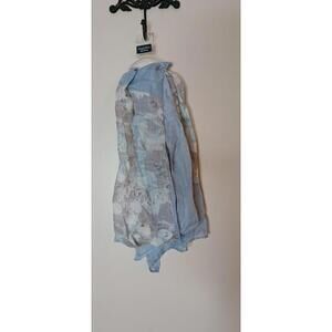 Vera wang blue scarf fashion NEW